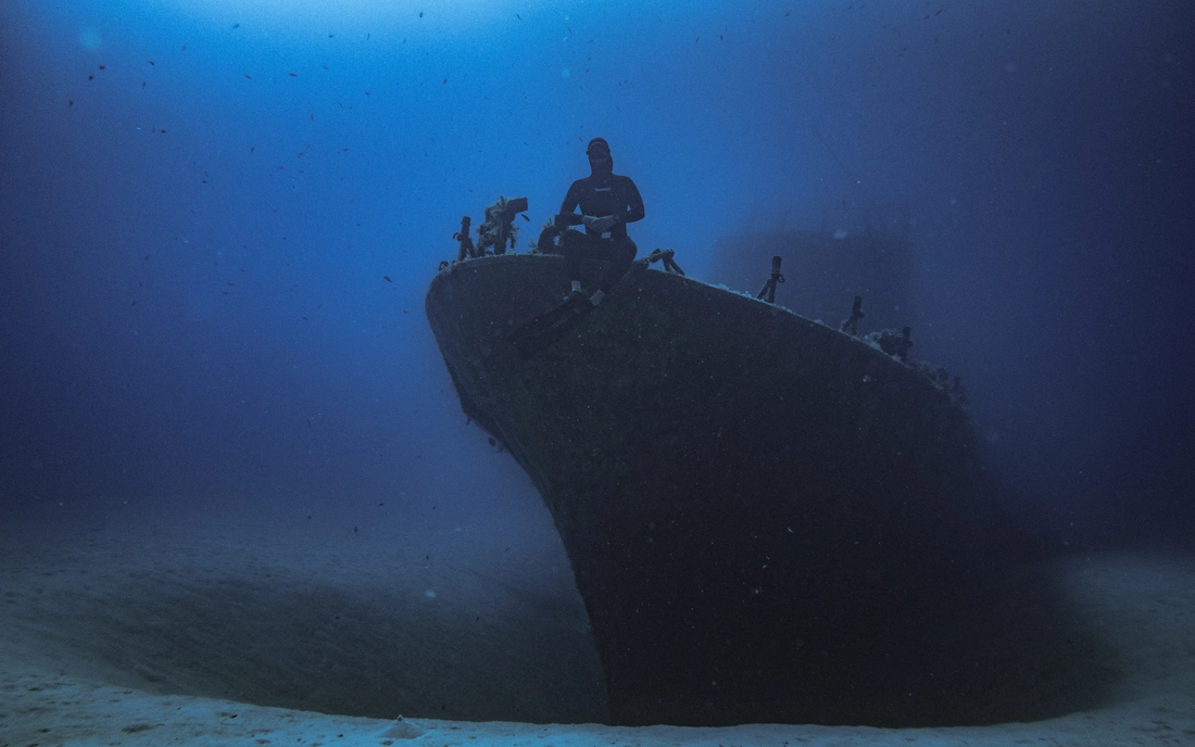 There is something very meditative about freediving.