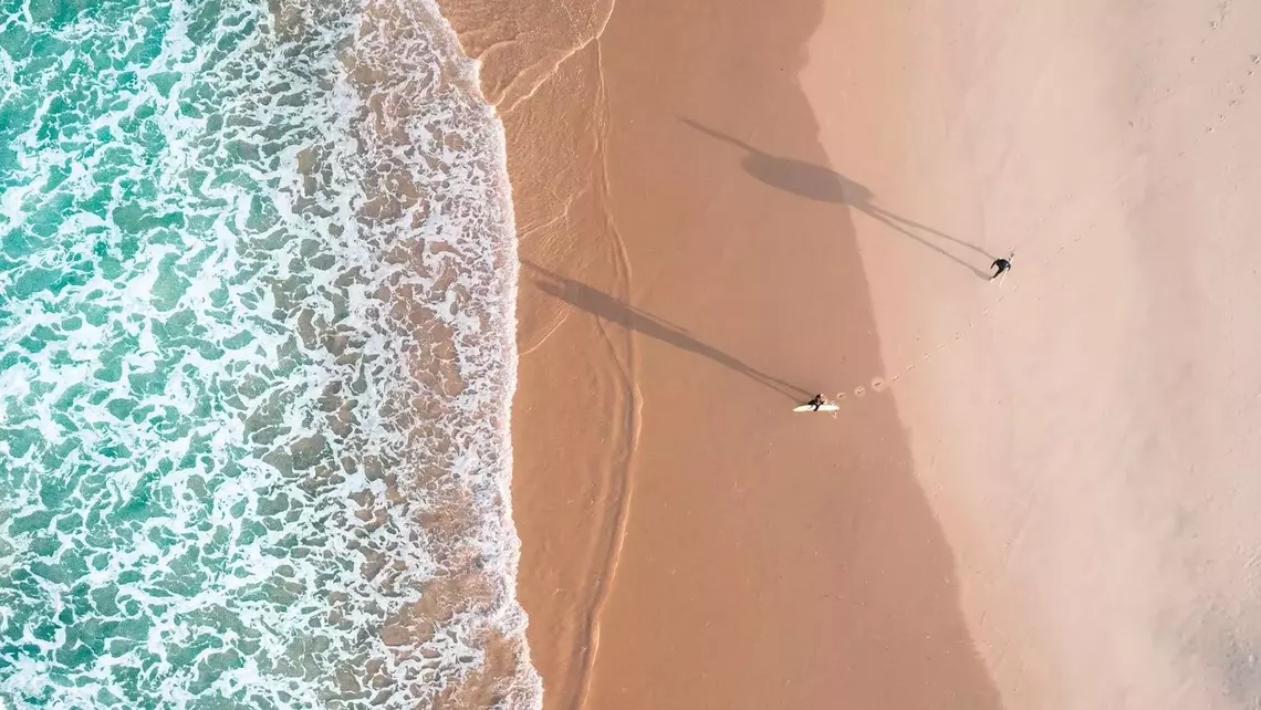 frankreich strand surfen