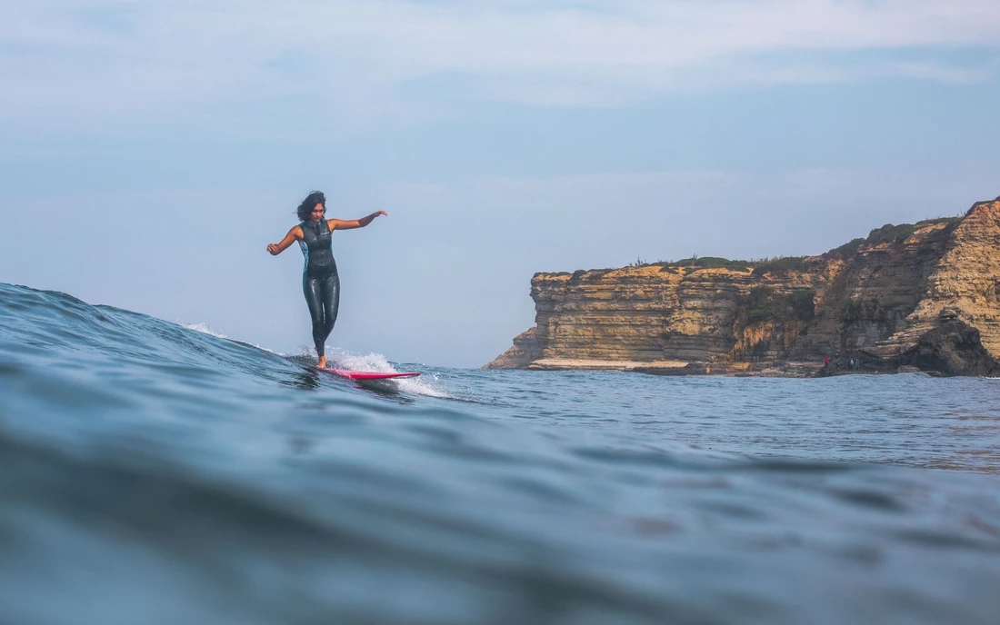 Improve your balance while surfing