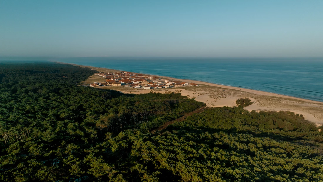 Familien Surfcamp St. Girons Wald, Dünen, Strand