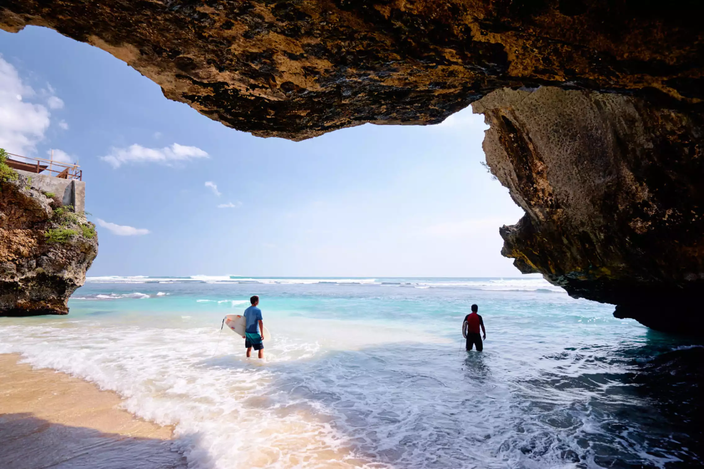 Surfen auf bali_Uluwatu Beach