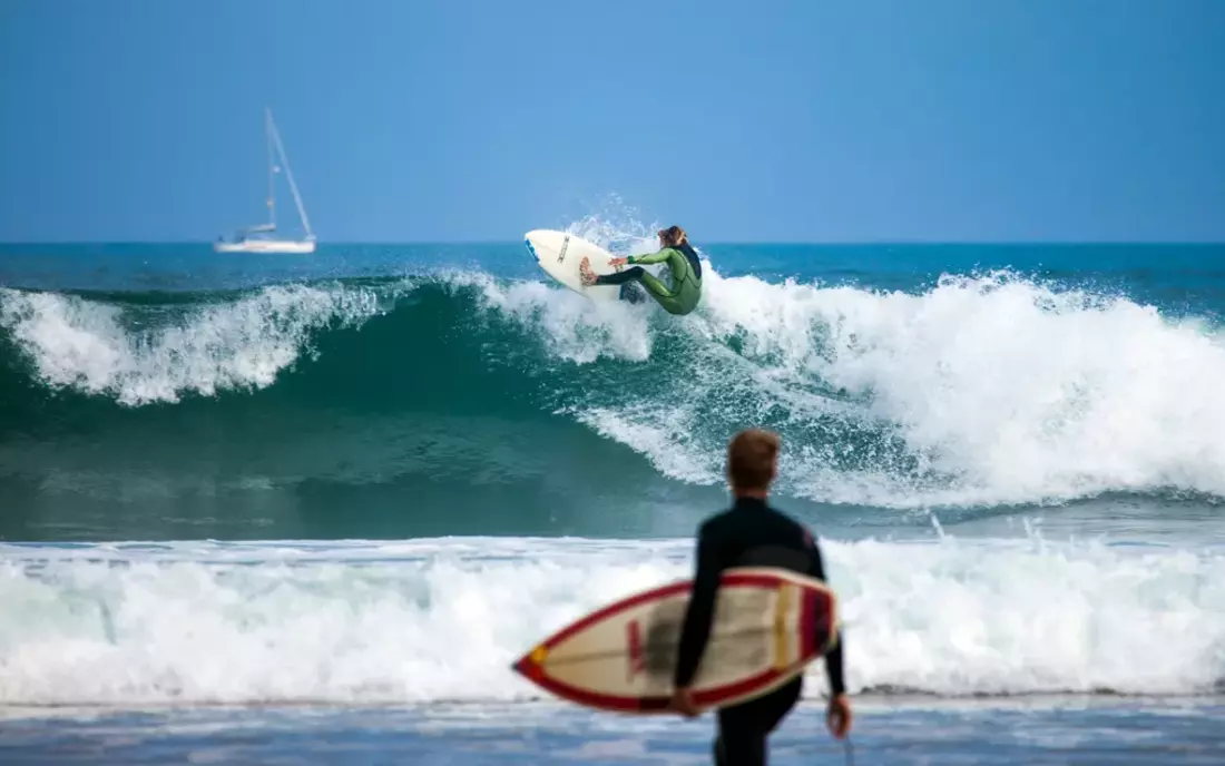 Surfing Portugal